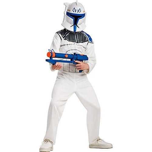 LICENSED CLONE TROOPER CAPTAIN REX STAR WARS BOYS CHILD FANCY DRESS UP COSTUME
